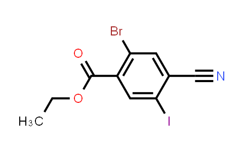 Ethyl 2-bromo-4-cyano-5-iodobenzoate