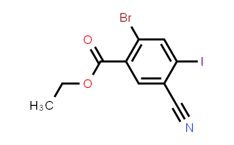 Ethyl 2-bromo-5-cyano-4-iodobenzoate