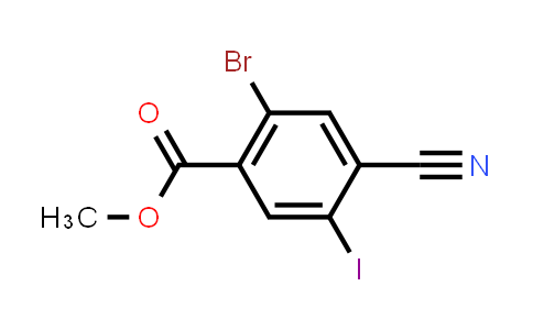 Methyl 2-bromo-4-cyano-5-iodobenzoate