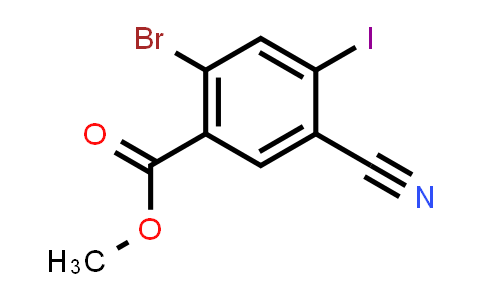 Methyl 2-bromo-5-cyano-4-iodobenzoate