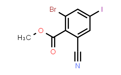 Methyl 2-bromo-6-cyano-4-iodobenzoate