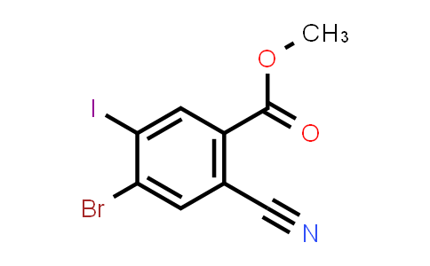 Methyl 4-bromo-2-cyano-5-iodobenzoate