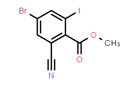 Methyl 4-bromo-2-cyano-6-iodobenzoate