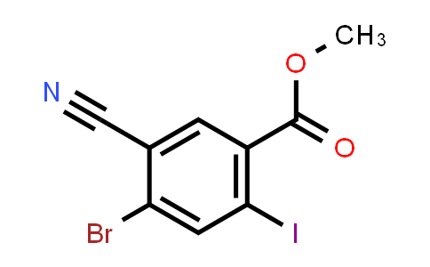 Methyl 4-bromo-5-cyano-2-iodobenzoate