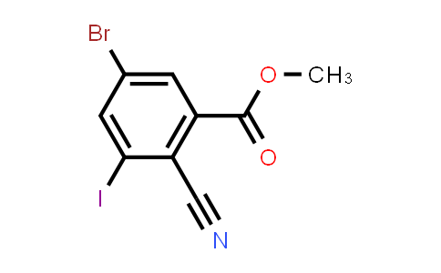 Methyl 5-bromo-2-cyano-3-iodobenzoate