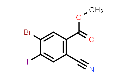 Methyl 5-bromo-2-cyano-4-iodobenzoate