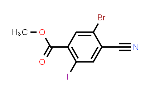 Methyl 5-bromo-4-cyano-2-iodobenzoate