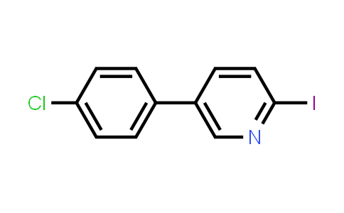 5-(4-Chlorophenyl)-2-iodopyridine