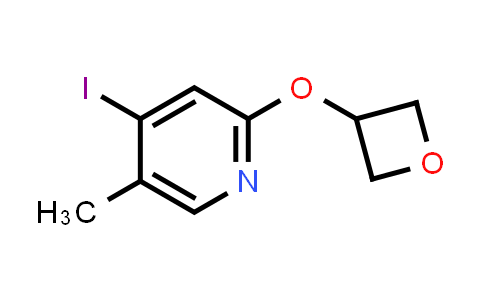 4-Iodo-5-methyl-2-(oxetan-3-yloxy)pyridine