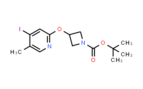 tert-Butyl 3-((4-iodo-5-methylpyridin-2-yl)oxy)azetidine-1-carboxylate