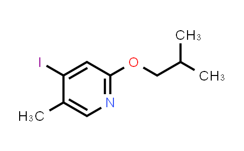 4-Iodo-2-isobutoxy-5-methylpyridine