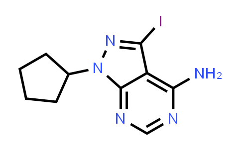 1-Cyclopentyl-3-iodo-1H-pyrazolo[3,4-d]pyrimidin-4-amine