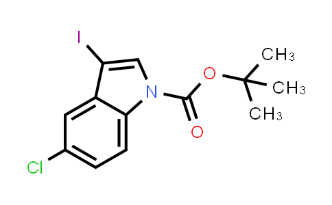 tert-Butyl 5-chloro-3-iodo-1H-indole-1-carboxylate