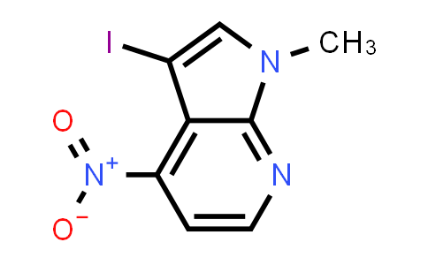 3-Iodo-1-methyl-4-nitro-1H-pyrrolo[2,3-b]pyridine