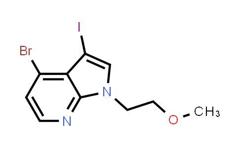 4-Bromo-3-iodo-1-(2-methoxyethyl)-1H-pyrrolo[2,3-b]pyridine