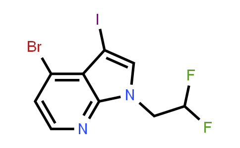 4-Bromo-1-(2,2-difluoroethyl)-3-iodo-1H-pyrrolo[2,3-b]pyridine