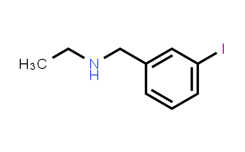 Ethyl[(3-iodophenyl)methyl]amine