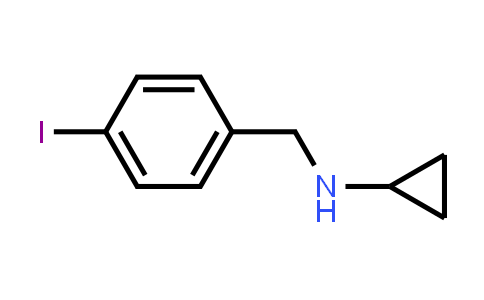 N-[(4-Iodophenyl)methyl]cyclopropanamine