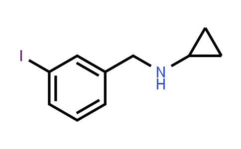 N-[(3-Iodophenyl)methyl]cyclopropanamine