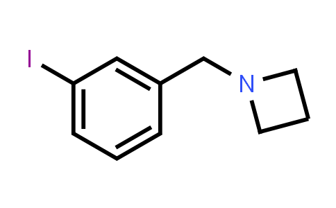 1-[(3-Iodophenyl)methyl]azetidine