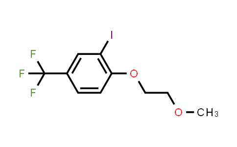 2-Iodo-1-(2-methoxyethoxy)-4-trifluoromethylbenzene