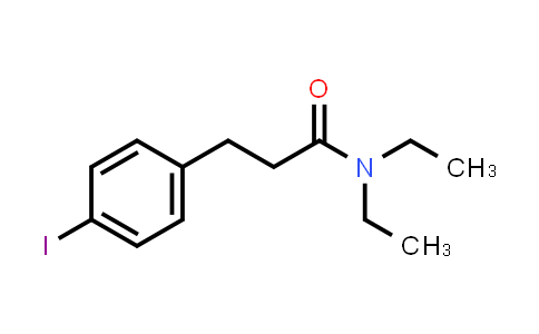 N,N-Diethyl-3-(4-iodophenyl)-propionamide