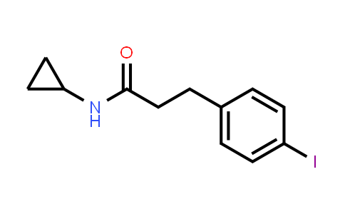 N-Cyclopropyl-3-(4-iodo-phenyl)-propionamide