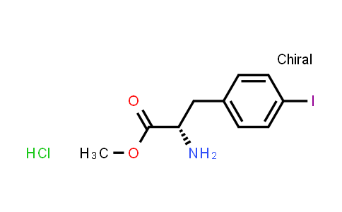 Methyl (2S)-2-amino-3-(4-iodophenyl)propanoate hydrochloride