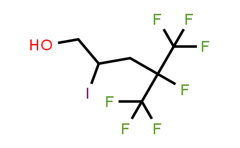 2-Iodo-4,5,5,5-tetrafluoro-4-(trifluoromethyl)pentan-1-ol