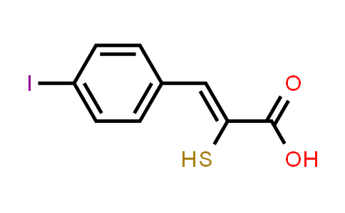 (Z)-3-(4-Iodophenyl)-2-sulfanylprop-2-enoic acid