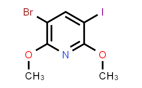 5-Bromo-3-iodo-2,6-dimethoxypyridine