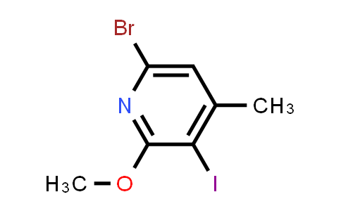 6-Bromo-3-iodo-2-methoxy-4-methylpyridine