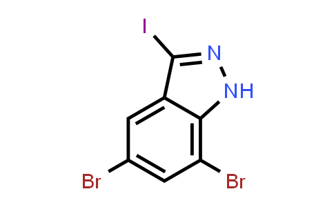 5,7-Dibromo-3-iodo-1H-indazole