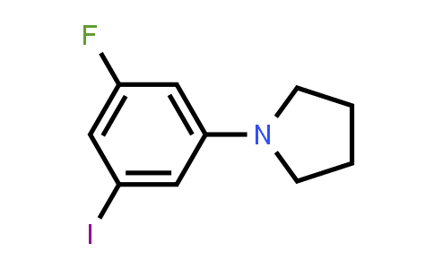 1-(3-Fluoro-5-iodophenyl)pyrrolidine