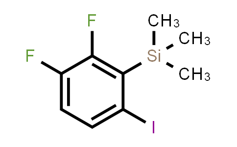 2,3-Difluoro-6-iodo-1-(trimethylsilyl)benzene