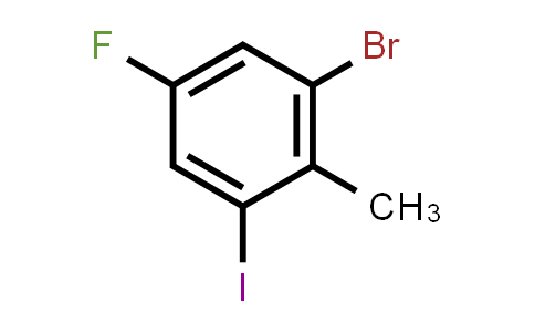 1-Bromo-5-fluoro-3-iodo-2-methylbenzene