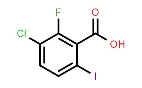 3-Chloro-2-fluoro-6-iodobenzoic acid