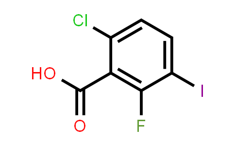 6-Chloro-2-fluoro-3-iodobenzoic acid