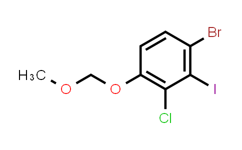 4-Bromo-2-chloro-3-iodo-1-(methoxymethoxy)benzene