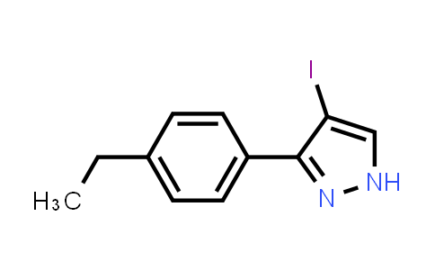 3-(4-Ethyl-phenyl)-4-iodo-1H-pyrazole