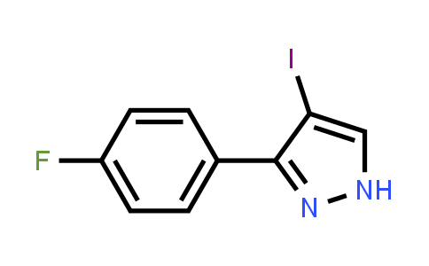 3-(4-Fluoro-phenyl)-4-iodo-1H-pyrazole