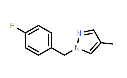 1-[(4-Fluorophenyl)methyl]-4-iodo-1H-pyrazole