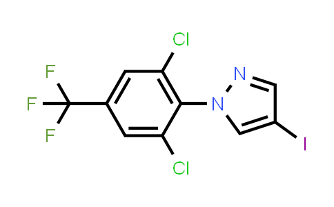 1-[2,6-Dichloro-4-(trifluoromethyl)phenyl]-4-iodo-1H-pyrazole