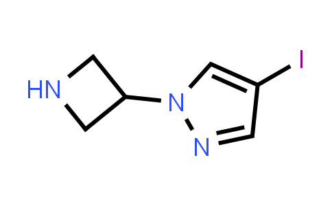 1-(Azetidin-3-yl)-4-iodo-1H-pyrazole