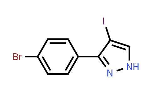 3-(4-Bromo-phenyl)-4-iodo-1H-pyrazole