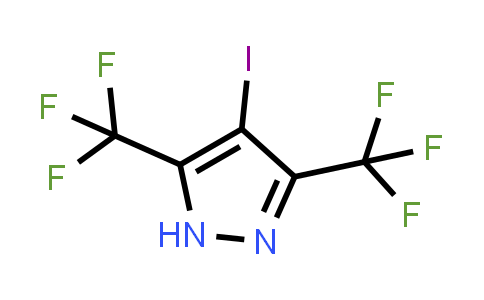 4-Iodo-3,5-bis(trifluoromethyl)-1H-pyrazole