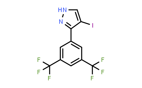 3-(3,5-Bis(trifluoromethyl)phenyl)-4-iodo-1H-pyrazole