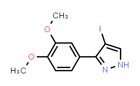 3-(3,4-Dimethoxy-phenyl)-4-iodo-1H-pyrazole