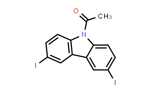 9-Acetyl-3,6-diiodocarbazole