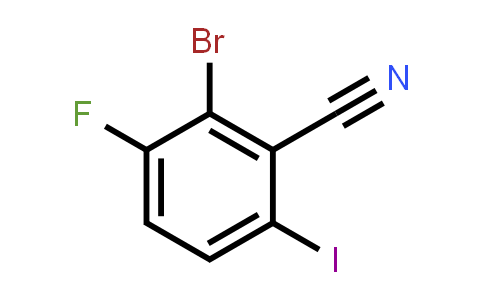 2-Bromo-3-fluoro-6-iodo-benzonitrile